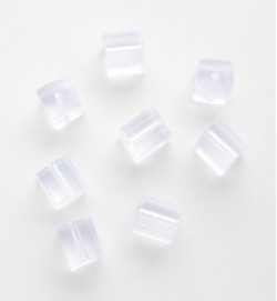 Rubber Cube 2mm Earring Back